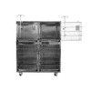 Kandang anjing stainless steel modular