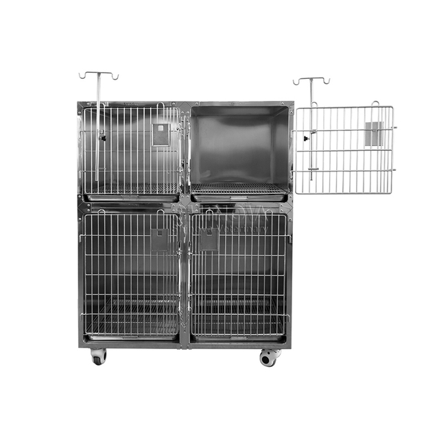 Kandang anjing stainless steel modular