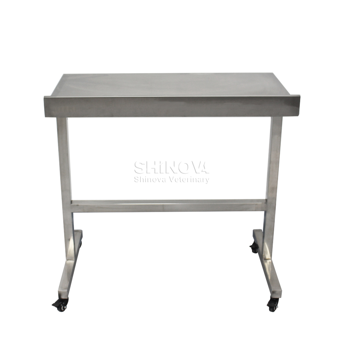 Tinggi stainless steel yang dapat disesuaikan dengan troli bedah