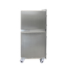 Kandang anjing gaya kering stainless steel stainless steel