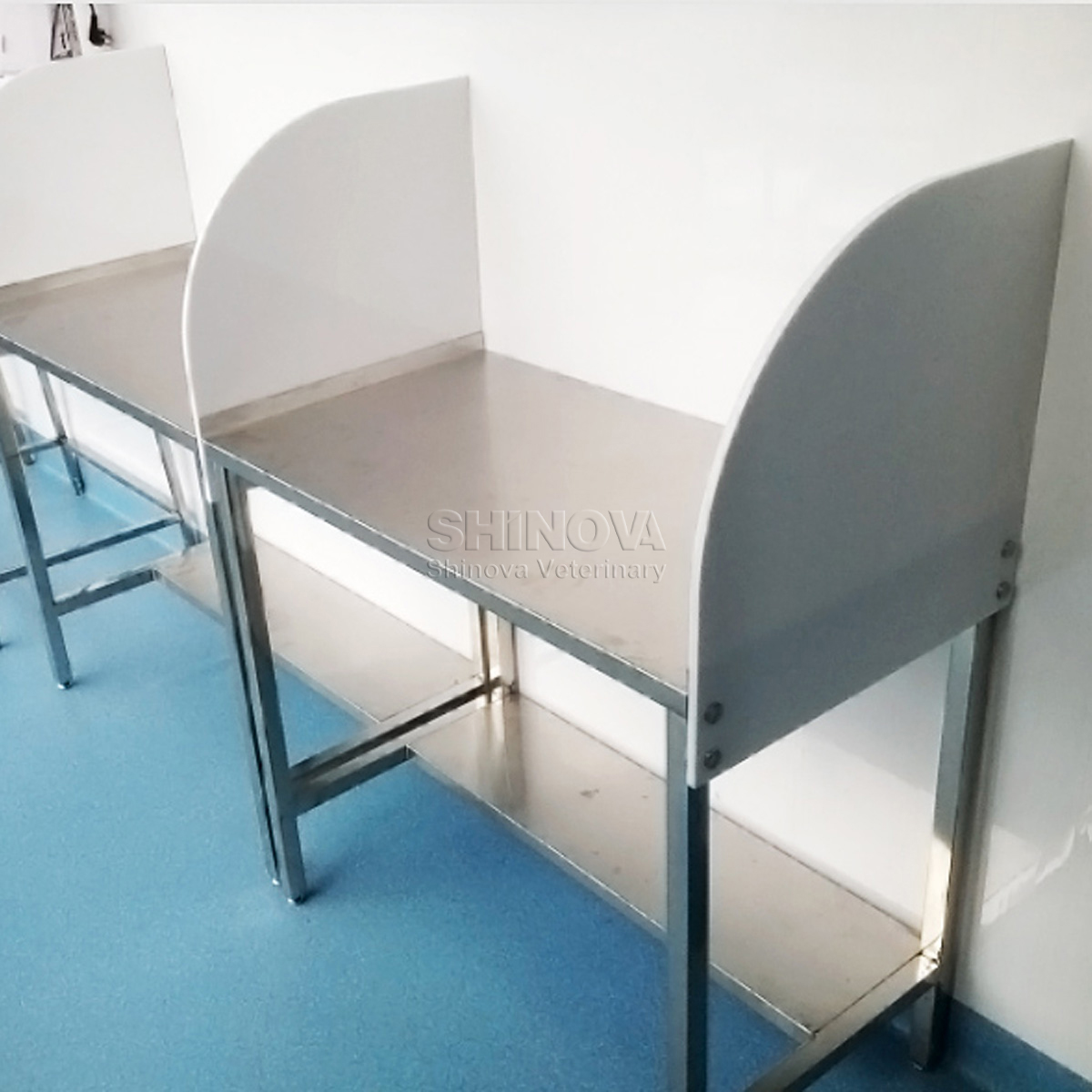 Meja Infus Dayung Akrilik Stainless Steel