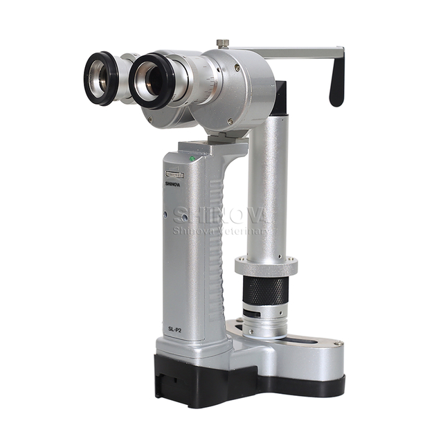 Lampu celah hewan portabel/genggam