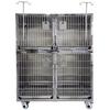 Kandang anjing stainless steel modular