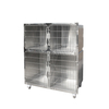Kandang anjing gaya kering stainless steel stainless steel