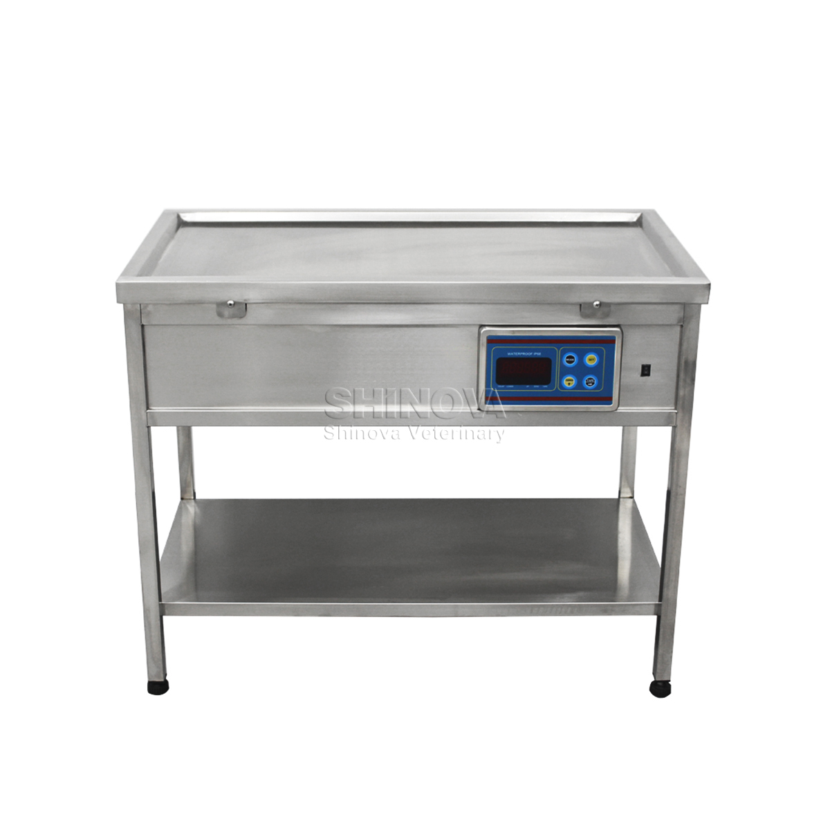 Meja penimbangan hewan peliharaan stainless steel
