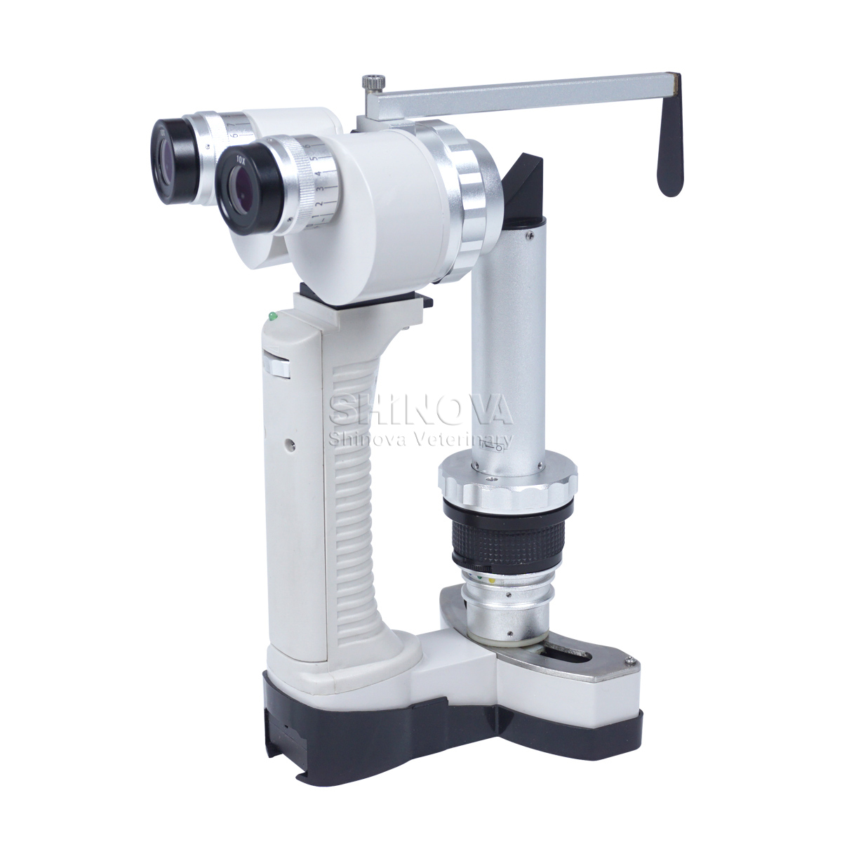 Mikroskop lampu celah hewan genggam