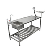 Meja Diseksi Hewan Stainless Steel