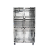 Sangkar tampilan stainless steel