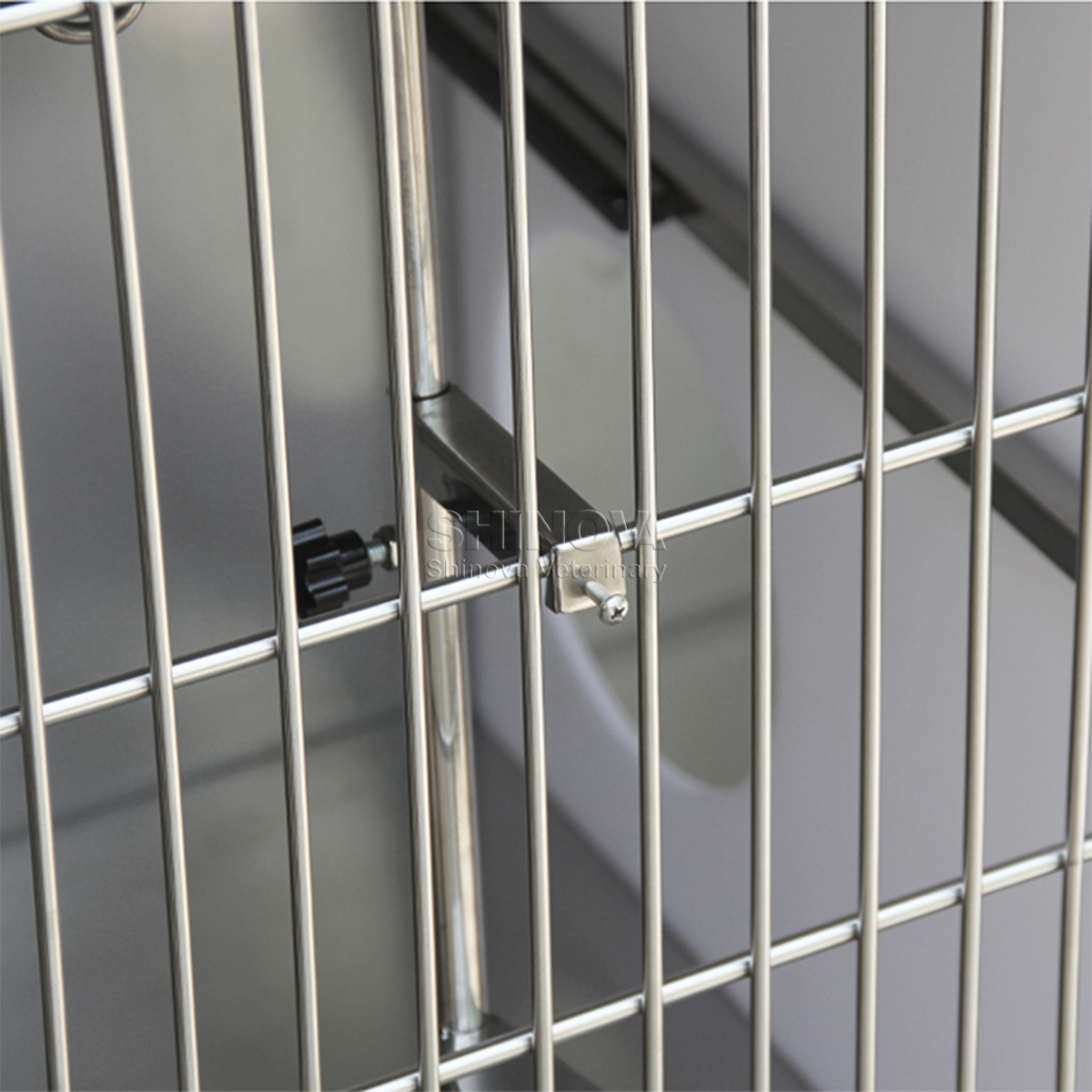 Kandang kucing stainless steel bermutu tinggi