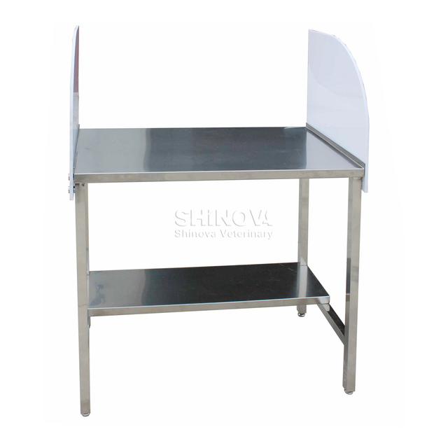Meja Infus Dayung Akrilik Stainless Steel