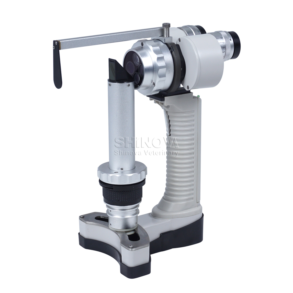 Mikroskop lampu celah hewan genggam