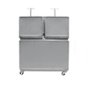 Kandang anjing gaya kering stainless steel stainless steel