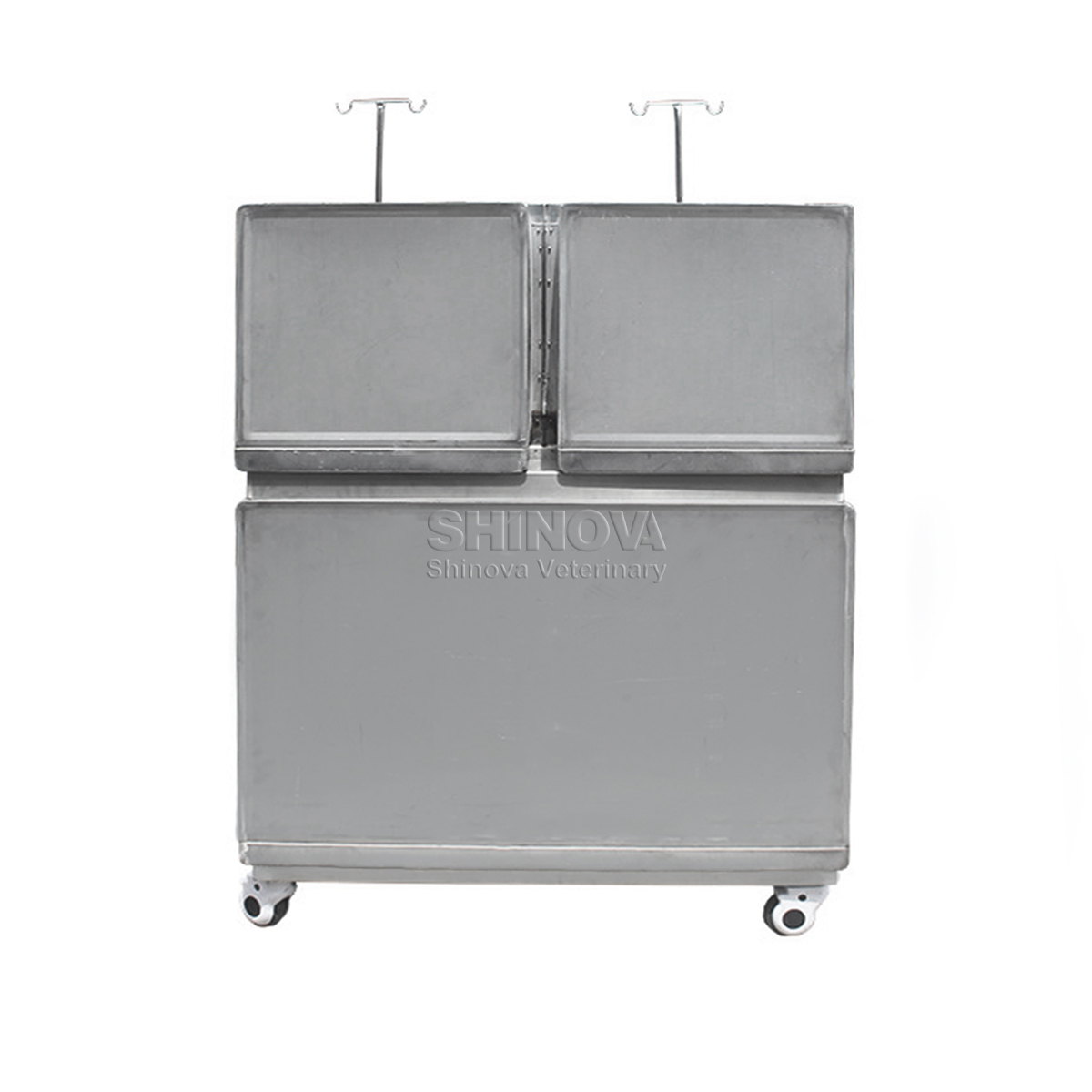 Kandang anjing gaya kering stainless steel stainless steel