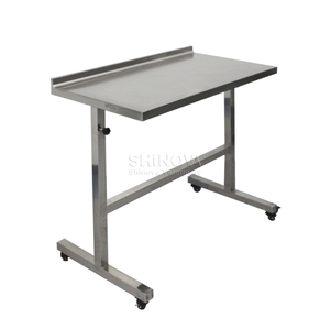Tinggi stainless steel yang dapat disesuaikan dengan troli bedah