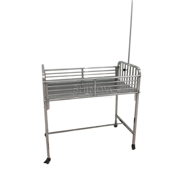 Meja Infus Pagar Bergerak Stainless Steel