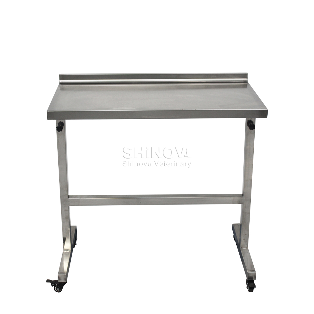 Tinggi stainless steel yang dapat disesuaikan dengan troli bedah