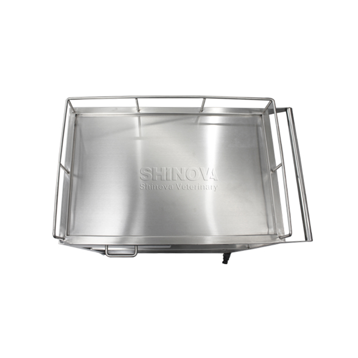 Troli medis stainless steel dengan laci